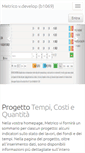 Mobile Screenshot of metrico.org